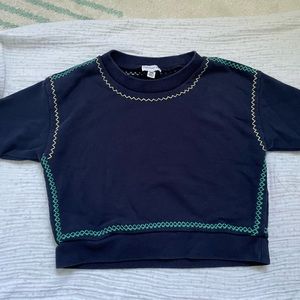 Something Navy baby sweatshirt 2T